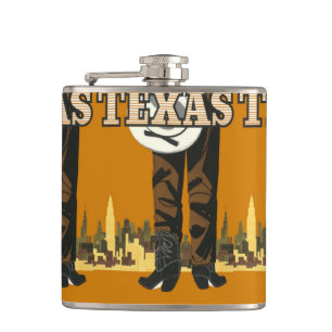 Texas USA Vintage Reisetaschenflasche Flachmann