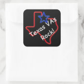 Texas VAs Rock Stickers (Tasche)