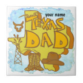 Texas Vater Fliese (Vorderseite)