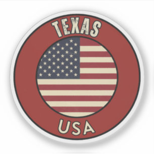 Texas Vereinigte Staaten von Amerika Aufkleber