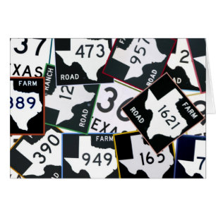 Texas-Verkehrsschilder