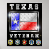 Texas Veteran Poster (Vorne)