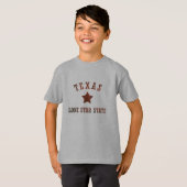 Texas Vintag den einstündigen Staat T-Shirt (Vorne ganz)