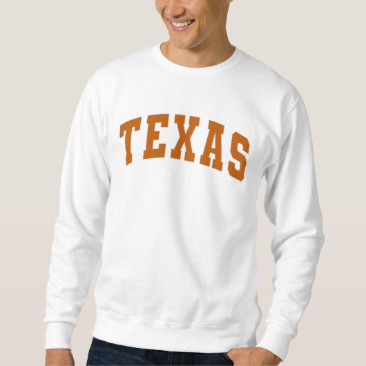 Texas Vintag Varsity Uni Style Sweatshirt (Vorderseite)