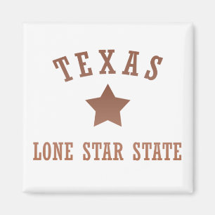 Texas Vintage Der Lone-Star-Staat Magnet