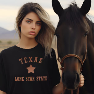 Texas Vintage Der Lone-Star-Staat T-Shirt