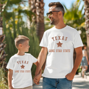 Texas Vintage Der Lone-Star-Staat T-Shirt