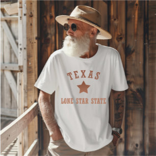 Texas Vintage Der Lone-Star-Staat T-Shirt