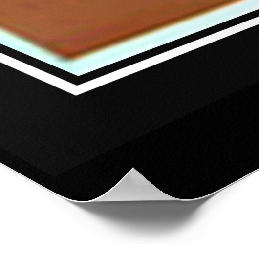 Texas Vintage Travel Poster (Ecke)