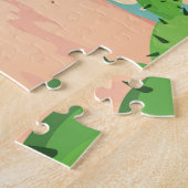 Texas Vintage Travel Poster Puzzle (Seite)