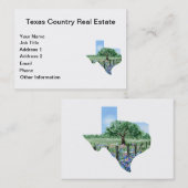 Texas-Visitenkarte Visitenkarte (Vorne/Hinten)