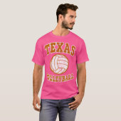 Texas Volleyball erschüttert T-Shirt (Vorne ganz)