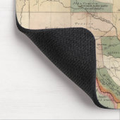 Texas, von David H Burr Mousepad (Ecke)