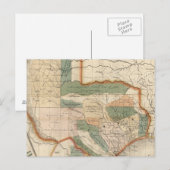 Texas, von David H Burr Postkarte (Vorne/Hinten)
