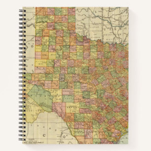 Texas von Rand McNally Notizblock