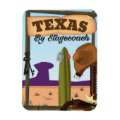 Texas von Stagecoach Magnet (Vertikal)