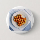 Texas-Waffel Button (Vorderseite)