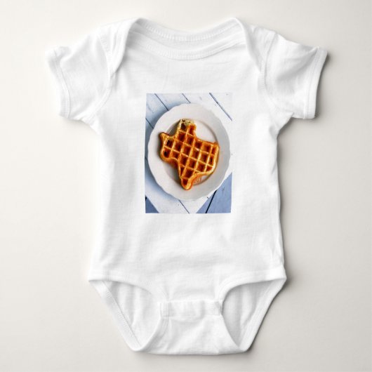 Texas Waffle Baby Strampler (Vorderseite)