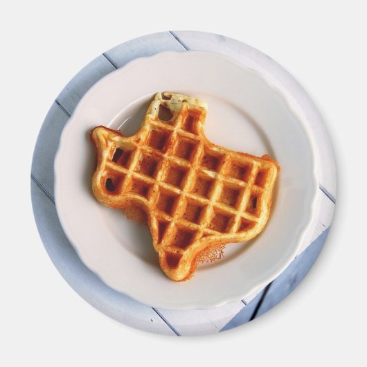 Texas Waffle Magnet (Vorne)