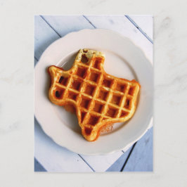 Texas Waffle Postkarte