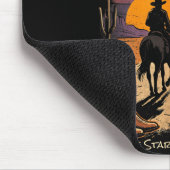 Texas wählen Lone Star State of Mind Cowboy Mousepad (Ecke)