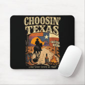 Texas wählen Lone Star State of Mind Cowboy Mousepad (Mit Mouse)