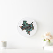 Texas Wanduhr (Zuhause)