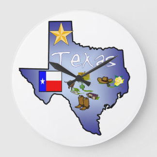 Texas-Wanduhr Große Wanduhr