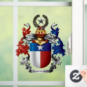 Texas-Wappen Fensteraufkleber (Zuhause)