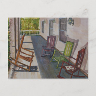 Texas Watercolor Postcard Postkarte