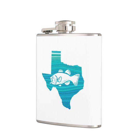 Texas Wave Fishing Flachmann (Links)