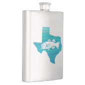 Texas Wave Fishing Flachmann (Rechts)