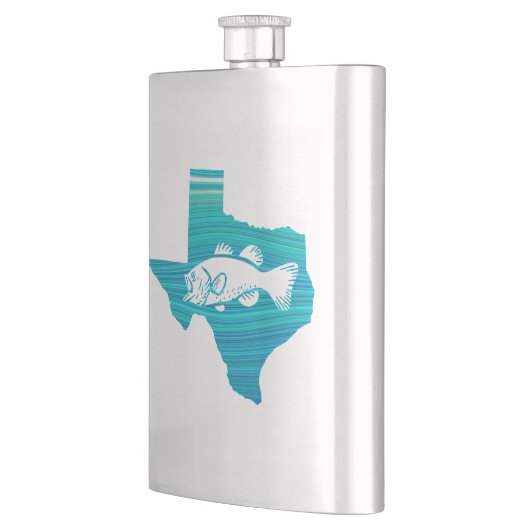 Texas Wave Fishing Flachmann (Links)