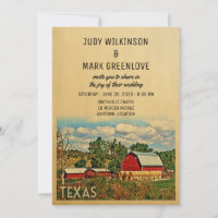 Texas Wedding Farm Barn Rustic