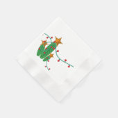 Texas Weihnachtscocktail Serviette (Ecke)