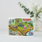 TEXAS Weihnachtskarte Feiertagspostkarte (Stehend Vorderseite)