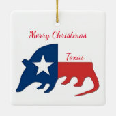 Texas Weihnachtsschmuck (Rückseite)
