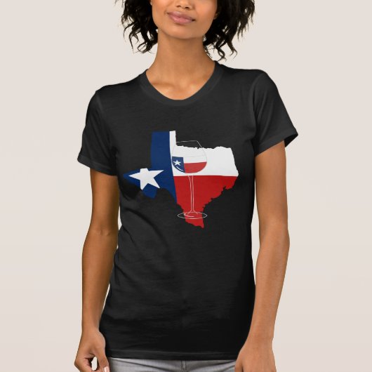 Texas-Wein-Shirt T-Shirt (Vorderseite)