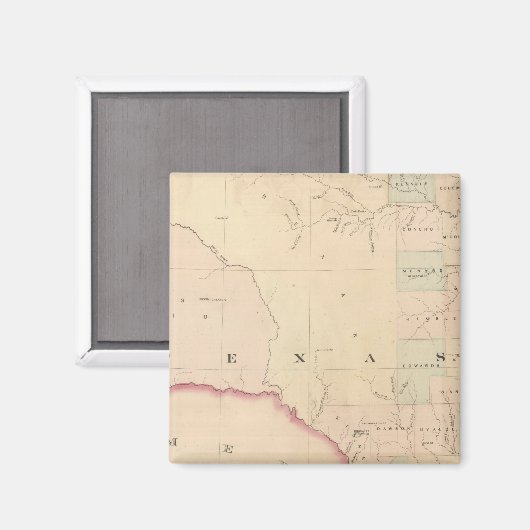 Texas, Western Magnet (Vorderseite/Rückseite)