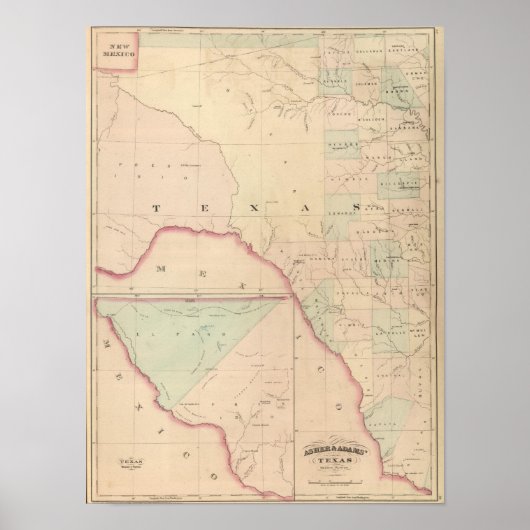 Texas, Western Poster (Vorne)