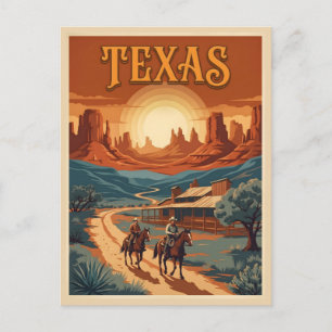Texas Western Postkarte