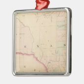 Texas, Western-Teil Silbernes Ornament (Links)