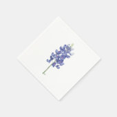 Texas Wild Blume Bluebonnet Serviette (Ecke)