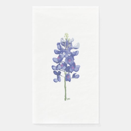 Texas Wild Blume Bluebonnet Serviette (Vorderseite)