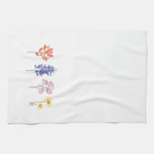 Texas Wild Blume - Indian Paintbrush, Bluebonnet Geschirrtuch (Horizontal)