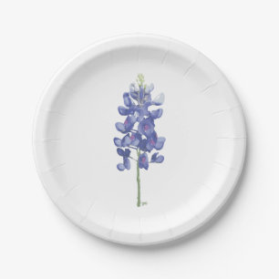 Texas-Wildblume Bluebonnet Pappteller