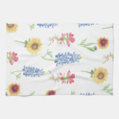 Texas Wildblume Pattern Geschirrtuch (Horizontal)