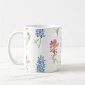 Texas Wildblume Pattern Kaffeetasse (Links)