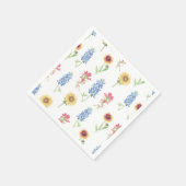 Texas Wildblume Pattern Serviette (Ecke)