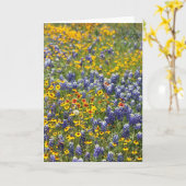 Texas-Wildblumen durch Cynthia Wenslow Karte (Gelbe Blume)